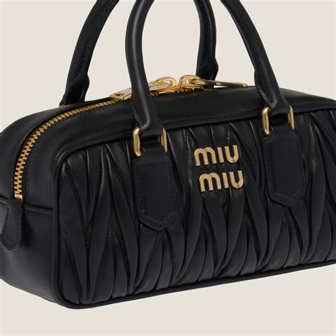 miu miu small matelasse doctor bag|Black Arcadie Matelassé Nappa Leather Mini.